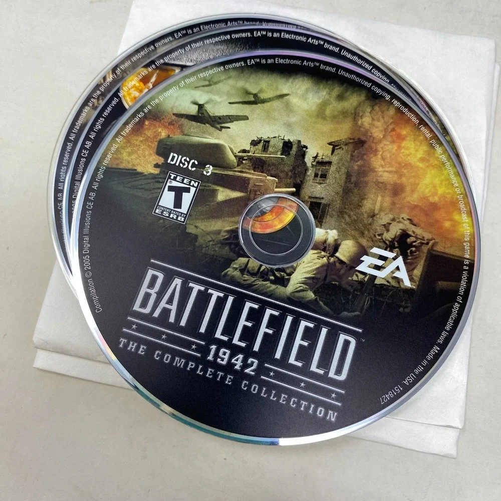 Battlefield 1942 The Complete Collection (PC, 8-Disc EA‎ Release, 2004–2007)
